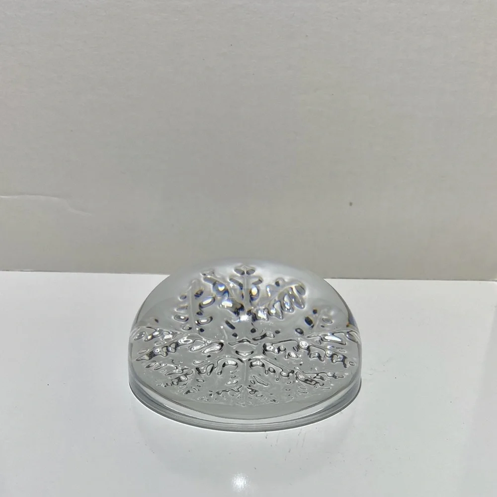 Vintage Paperweight Glass Art Office Decor Collectibles Gifts Collectors Item